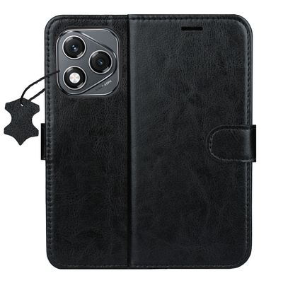 Smart Luxe leather case for Honor 400 Lite black