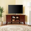 vidaXL TV skrinka Hnedá 100 x 40,5 x 46 cm Masívne mahagónové drevo