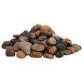 vidaXL Leštené kamienky 25 kg rôznofarebné 2-5 cm