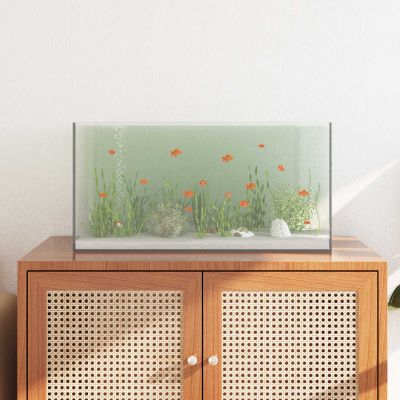 vidaXL Akvárium s úložiskom Priehľadná 60 x 30 x 30 cm Sklo