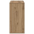 vidaXL Servírovacia skriňa Remeselný dub 68,5 x 32 x 67 cm