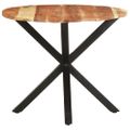 vidaXL Príručný stolík 68x68x56 cm akáciový masív