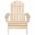 vidaXL Záhradná stolička Adirondack jedľový masív