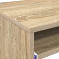 vidaXL Stôl Sonoma dub Kompozitné drevo 77,5 x 43 x 79 cm