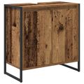 vidaXL Kúpeľňová skriňa Staré drevo 60 x 30 x 60 cm Kompozitné drevo