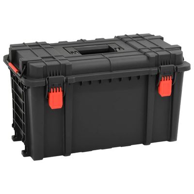 vidaXL Prenosné letové puzdro čierne 57x35x32,5 cm PP