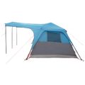 vidaXL Rodinný stan Modrá 305 x 275 x 190 cm Polyester a oceľ