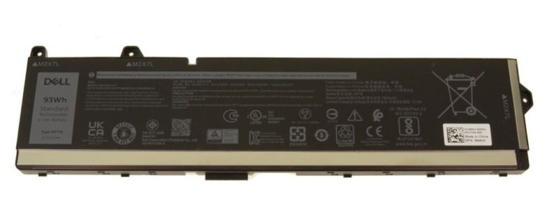 Dell batéria 6-cell 93W/HR LI-ION pre Precision 7670, 7680, 7770, 7780