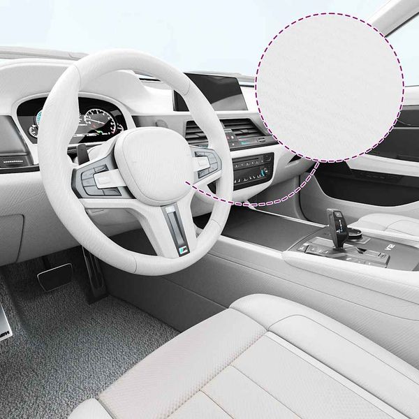 vidaXL Fólia na automobily 2 ks 3D biela 100x150 cm