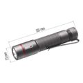 CREE LED kovové svietidlo Ultibright 60, 170lm, 1xAA