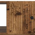 vidaXL Konferenčný stolík Staré drevo 90 x 50 x 40 cm Kompozitné drevo