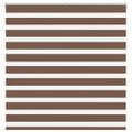 vidaXL Zebra roleta hnedá 150x150 cm šírka látky 145,9cm polyester