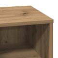 vidaXL Nočný stolík Remeselný dub 50 x 34,5 x 50 cm Kompozitné drevo