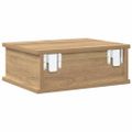 vidaXL Nočný stolík 2 ks Remeselný dub 40 x 31 x 15 cm
