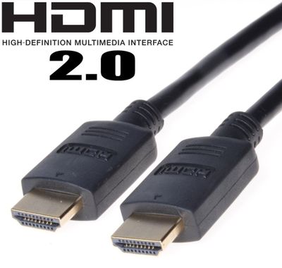 PremiumCord HDMI 2.0 High Speed+Ethernet, pozlátené konk., 7,5m