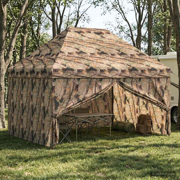 vidaXL Prístrešok s vyťahovaním so 4 bočnými stenami 3 x 4 m
