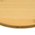 vidaXL Taniere na pizzu 4 ks Ø32x1,5 cm bambus