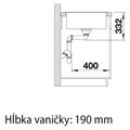 BLANCO ZIA 5 S antracit, Silgranitový drez