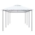 vidaXL Altánok 600x298x270 cm, biely 180g/m²