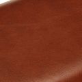 vidaXL Gymnastická lavica 58 cm, hnedá, pravá koža a mangový masív