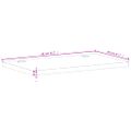 vidaXL Doska stolíka 80x40x4 cm masívny buk