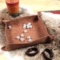 Kožený rolovací Dice Tray