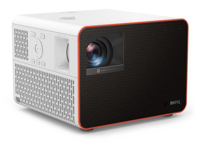 BenQ X3100i 4K UHD/ DLP projektor/ 3300ANSI/ 600000:1/ Wi-Fi/ BT/ 2xHDMI/ USB-C/ QS02 modul/ Android TV Projektor, DLP, herný, 4K UHD, 3300ANSI, 600000:1, 2× HDMI, USB, Wi-Fi, Bluetooth, repro, Android TV, bielo-čierny