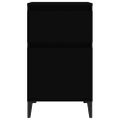 vidaXL Nočné stolíky 2 ks čierne 40x35x70 cm