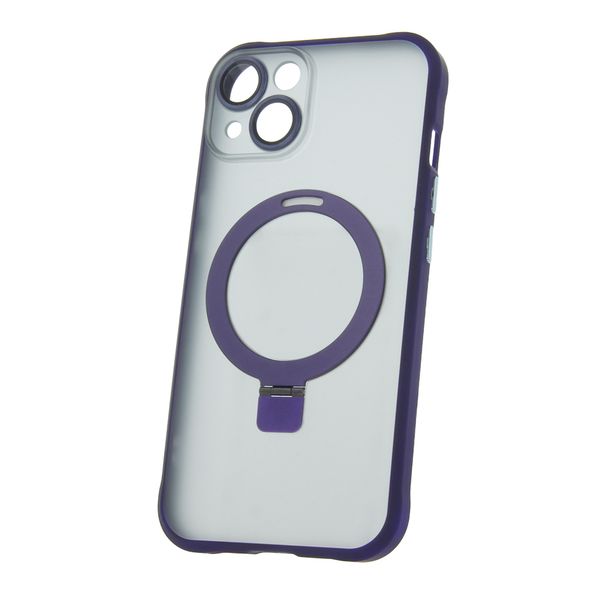 Mag Ring puzdro na iPhone 14 6,1" fialové