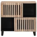 vidaXL Komoda 80x34x75 cm mangovníkový masív
