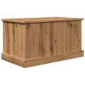 vidaXL Úložné boxy dub artisan 70x40x38 cm kompozitné drevo