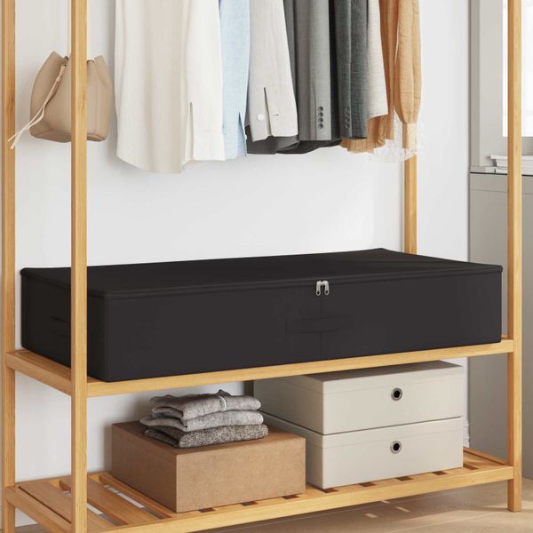 vidaXL Úložná krabica 6 pcs Antracitová 100 x 50 x 18 cm Netkaná látka