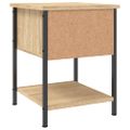 vidaXL Nočné stolíky 2 ks dub sonoma 34x35,5x45 cm kompozitné drevo