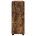 vidaXL Úložná skrinka 80 x 31 x 81 cm Kompozitné drevo Dymová dub