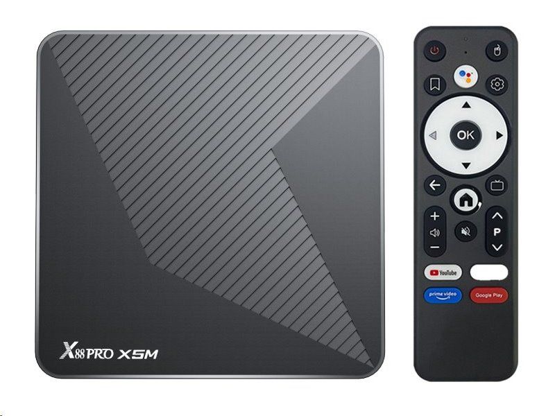 DI-WAY AND-X88PRO X5M 4K 4GB, 32GB, Android 14, Dual WiFi, Bluetooth