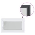 vidaXL Otočné a sklopné okno do suterénu RISOR 100 x 50 cm PVC a sklo