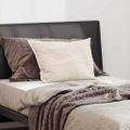 vidaXL Vankúš 40 x 60 cm Polyester Biela