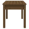 vidaXL Záhradná lavica medovohnedá 80x44x45 cm masívna borovica