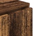 vidaXL Servírovacia skriňa Staré drevo 79,5 x 33 x 82 cm
