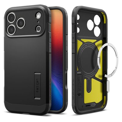 Puzdro Spigen Tough Armor "T" Mag Magsafe pre iPhone 17 Pro Max čierne