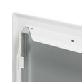 vidaXL Access Panel Biela 33,5 x 23 x 3 cm Oceľ