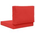 vidaXL Vankúš na vonkajšiu pohovku Polyester Červená 60 x 60 cm