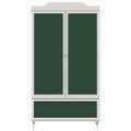 vidaXL Kreatívne úložisko pre deti ROROS Biela 90 x 45 x 165 cm
