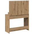 vidaXL Toaletný stolík Remeselný dub 100 x 41 x 135 cm