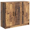vidaXL Servírovacia skriňa Staré drevo 89 x 34,5 x 77 cm