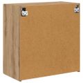 vidaXL TV nástenná skriňa 59,5 x 31 x 60 cm Remeselný dub