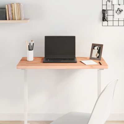 vidaXL Doska stolíka 80x40x2,5 cm masívny buk