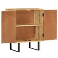 vidaXL Komoda s 2 dvierkami 55x35x70 cm masívny mangovník
