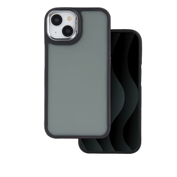 Puzdro Crystal Black pre Samsung Galaxy S25 Plus sivé