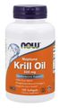 Krilový olej 500 mg - NOW Foods, 120 kaps.